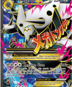 2015 Pokemon XY Primal Clash M Aggron EX 154/160 (Full Art) Holo NM-